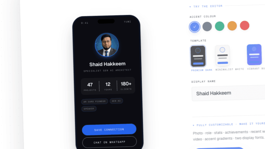 AR Doctor Digital Cards